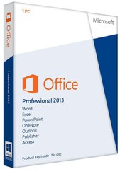 Microsoft Office Professional 2013 Plus ліцензійний ключ