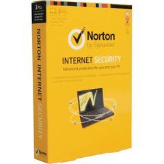 Антивірус Norton internet security 3 місяці 3 ПК