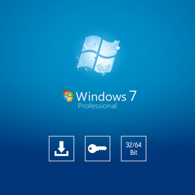 Операционная система Microsoft Windows 7 pro 32 / 64bit Лицензионный ключ