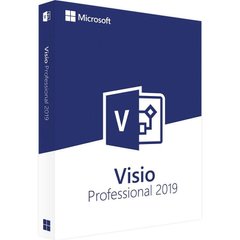 Програмне забезпечення Microsoft Visio Professional 2019 Повна версія/1ПК