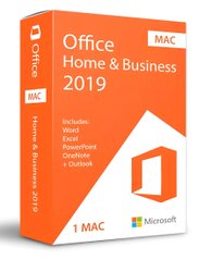 MS Office 2019 for Mac (HOME AND BUSINESS) лицензия